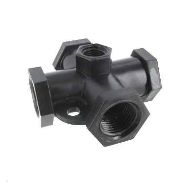 126066-PP 4 Port Cross C/w Gauge Outlet 3 126066-PP 4 Port Cross C/w Gauge Outlet