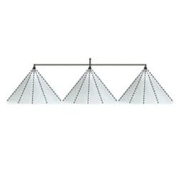 Mesto Three Nozzle Brass Boom 100cm 3720