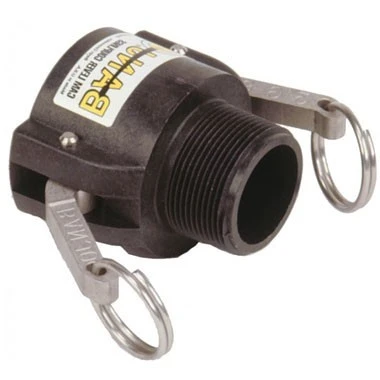 Banjo Quick Release Cam Lever Coupler X Male Thread 3/4" - 3" 3 Banjo Quick Release Cam Lever Coupler X Male Thread 3/4" - 3"