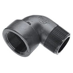 Banjo Polypropylene Female X Male BSP Threaded Elbow 3"