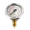 63mm Glycerine Filled SS Pressure Gauge Bottom Entry -Pump Works Pressure GAUGE 380
